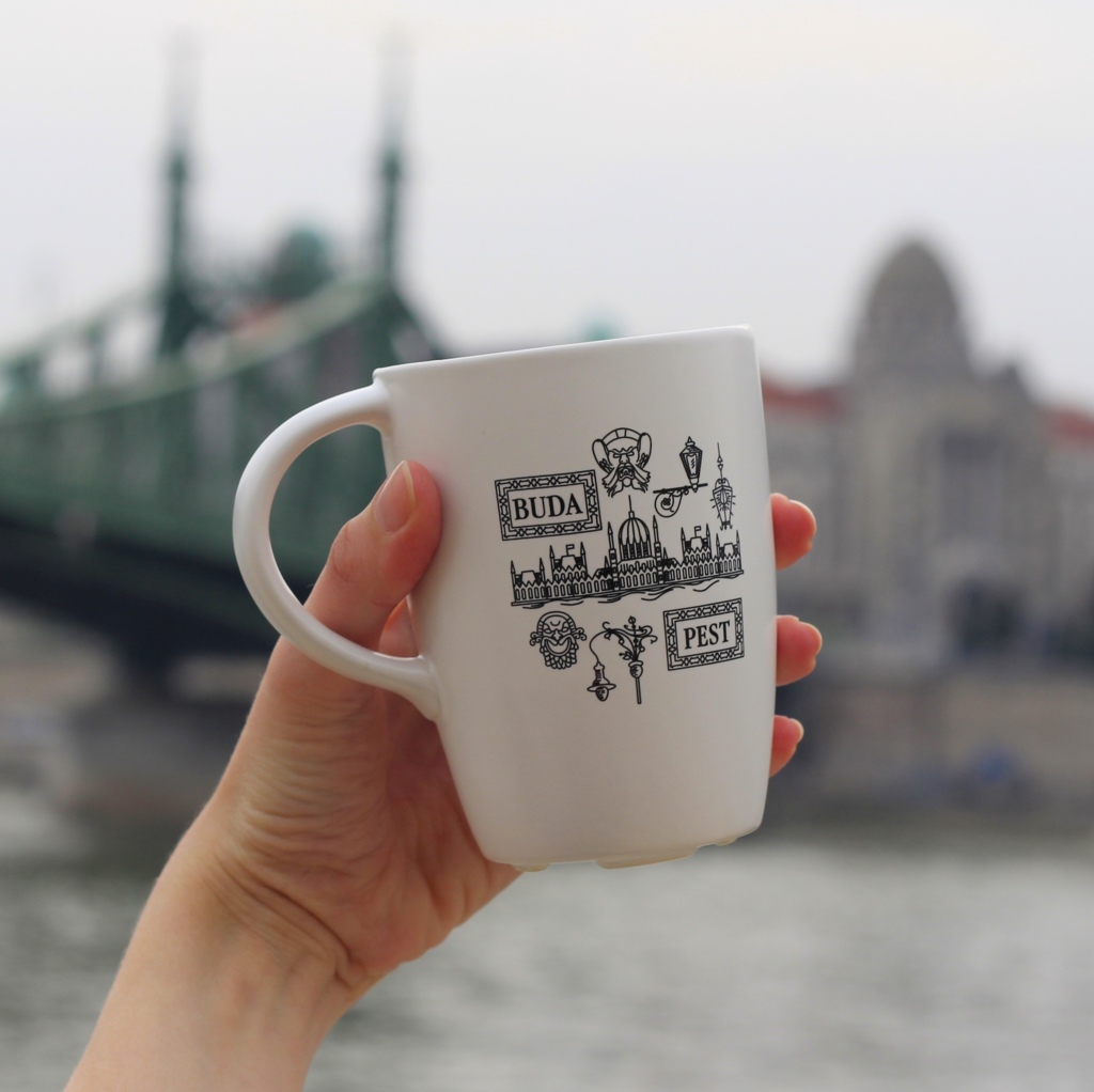 Budapest bögre – városi hangulat