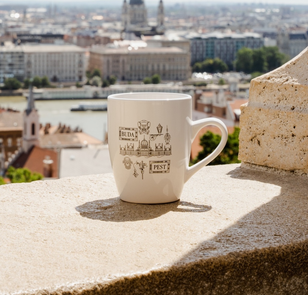 Budapest bögre – városi hangulat
